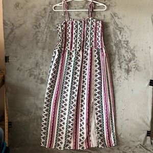 Wrangler Retro Midi Dress Size XL Casual Western Aztec